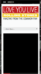 Mobile Screenshot of loveyouliverollingstones.com
